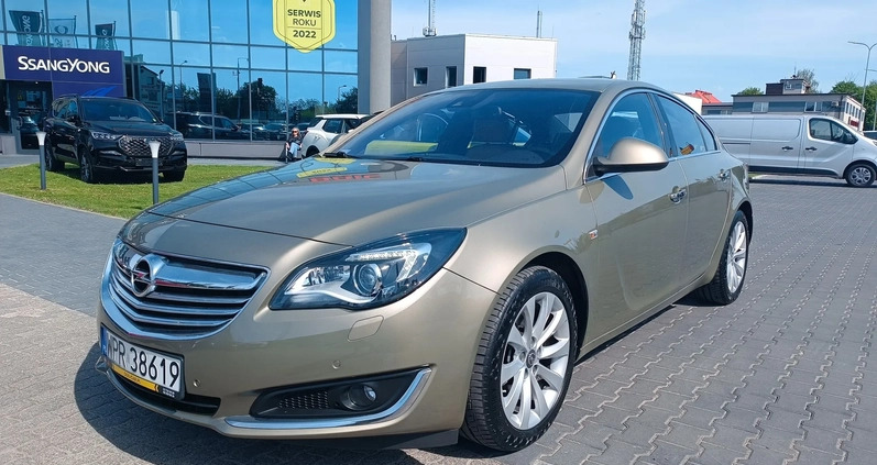 Opel Insignia cena 54900 przebieg: 126000, rok produkcji 2014 z Bieruń małe 211